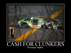 Cash for Clunkers Kyle Busch