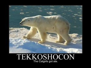 Tekkoshocon Polar Bears Catgirl