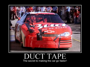 Duct Tape Nascar