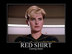 Red Shirt Natasha Yar Soon