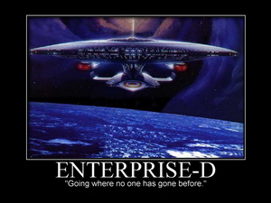 Enterprise-D Going